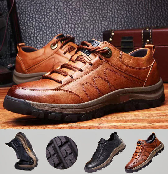 Nathan™ | Hand-Stitched Comfortable Leather Shoes