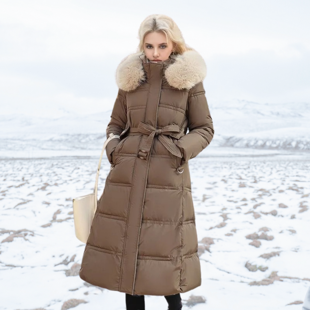 Emily™ - Luxurious Winter Parka with Fur Hood