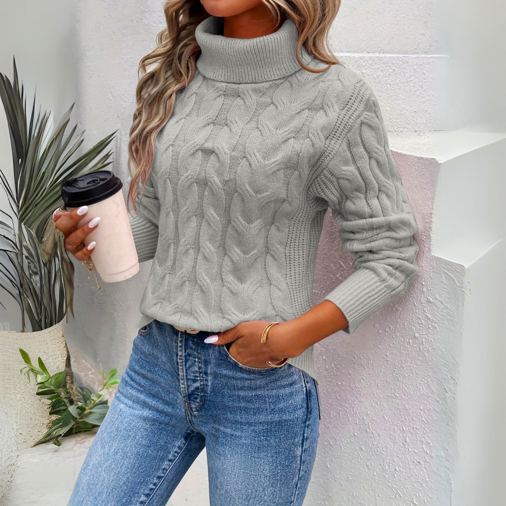 Amaya™ - Warm Knitted Turtleneck Jumper