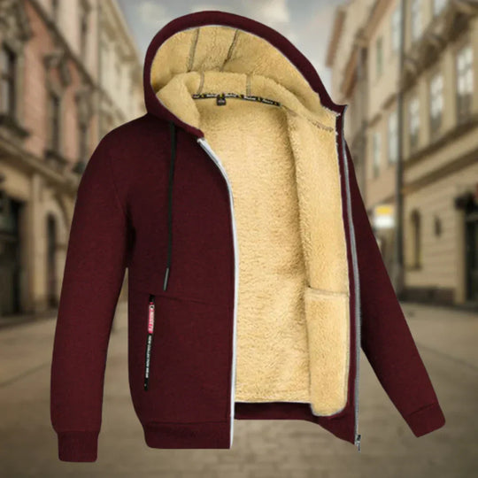 Oliver™ | Men's Fleece Hooded Jacket