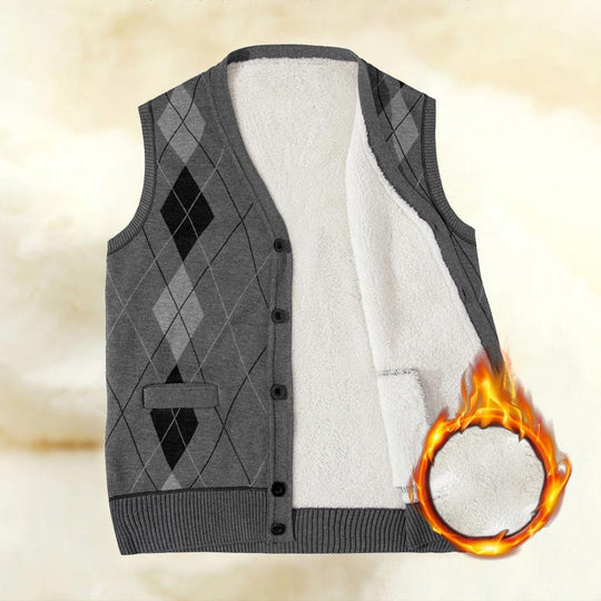 Trevor™ | Men's Warm Plush Winter Vest