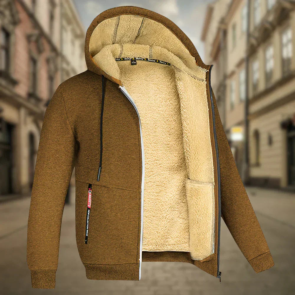 Oliver™ | Men's Fleece Hooded Jacket