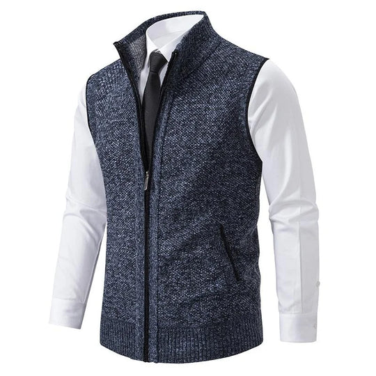 Hugo™ – Knitted Sleeveless Fleece Vest