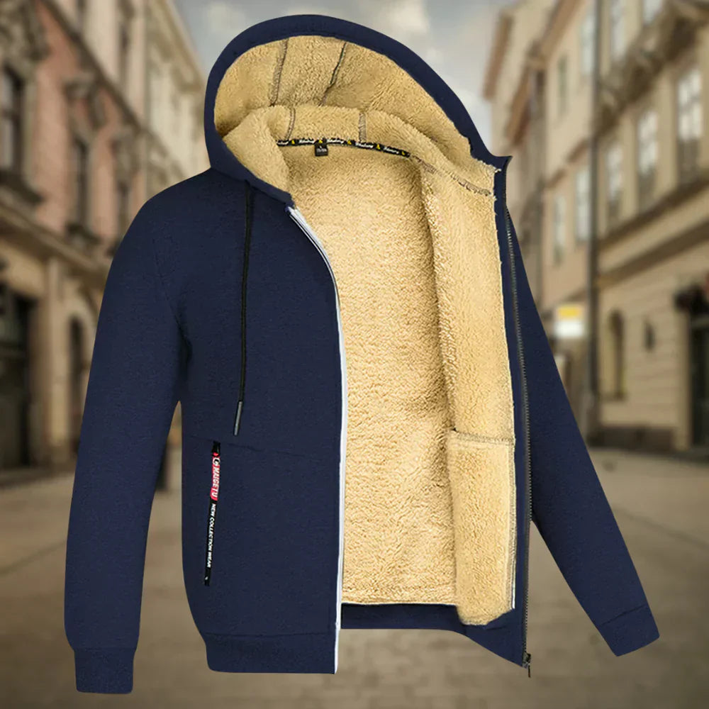 Oliver™ | Men's Fleece Hooded Jacket