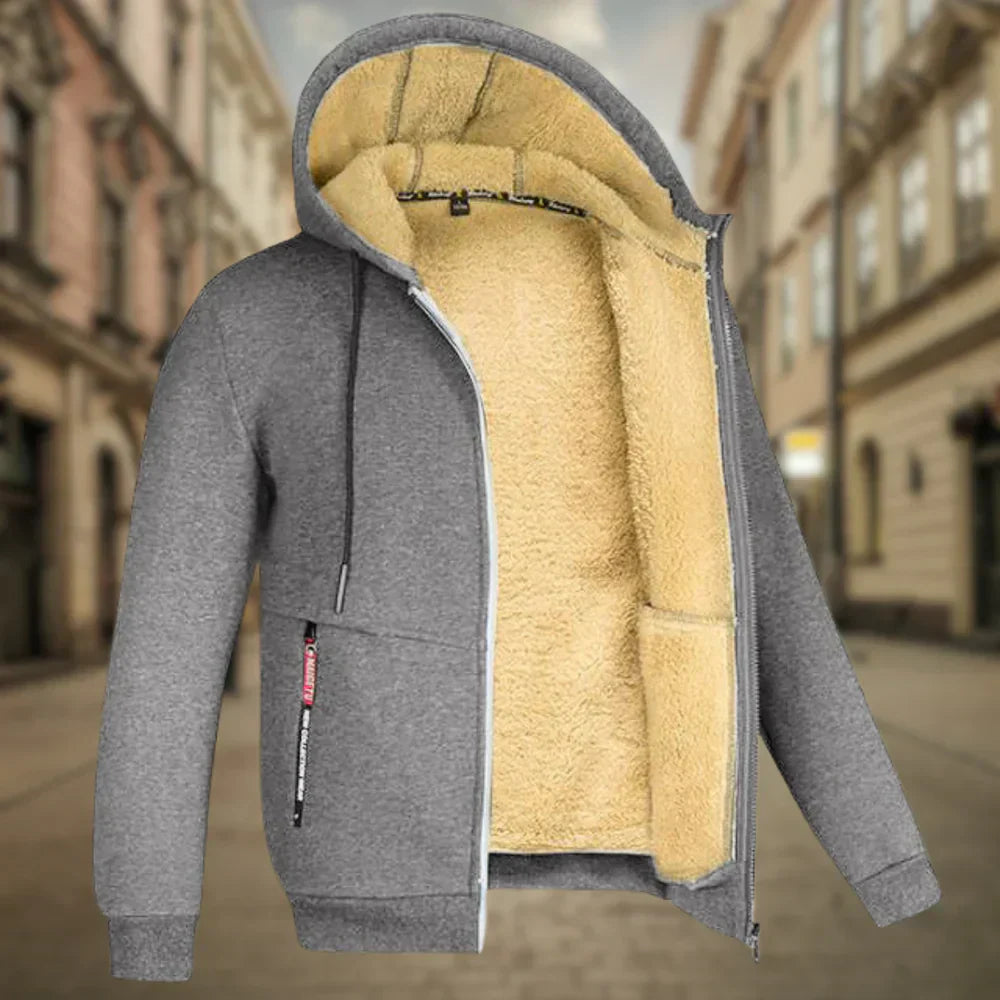 Oliver™ | Men's Fleece Hooded Jacket