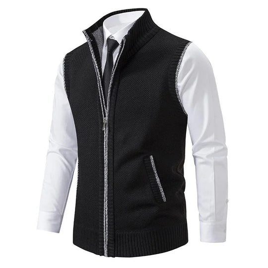 Hugo™ – Knitted Sleeveless Fleece Vest