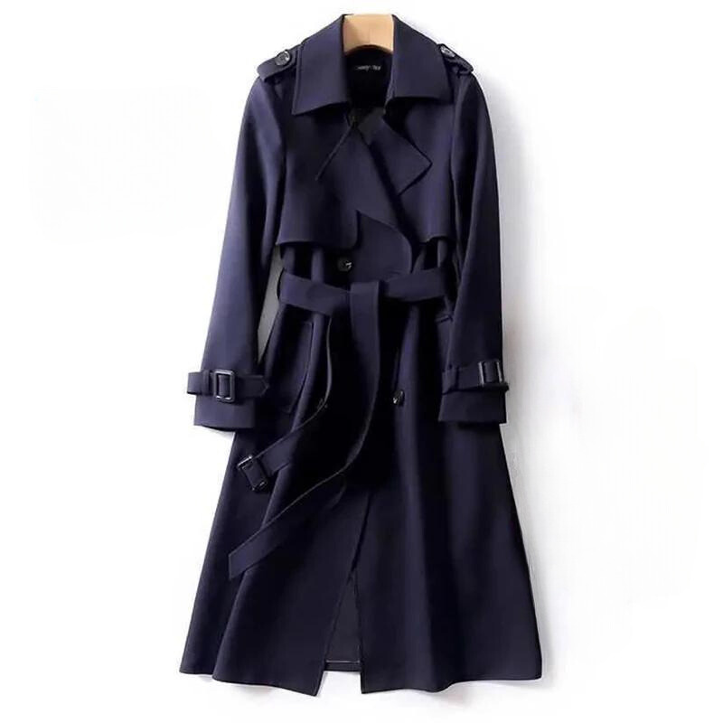 Clara™ | Classic Belted Trench Coat