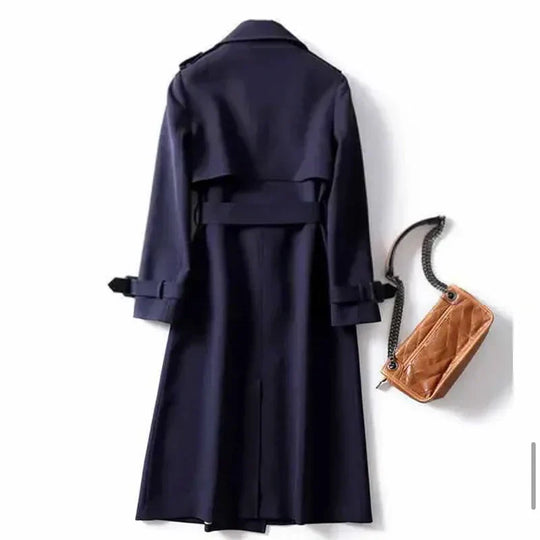 Clara™ | Classic Belted Trench Coat