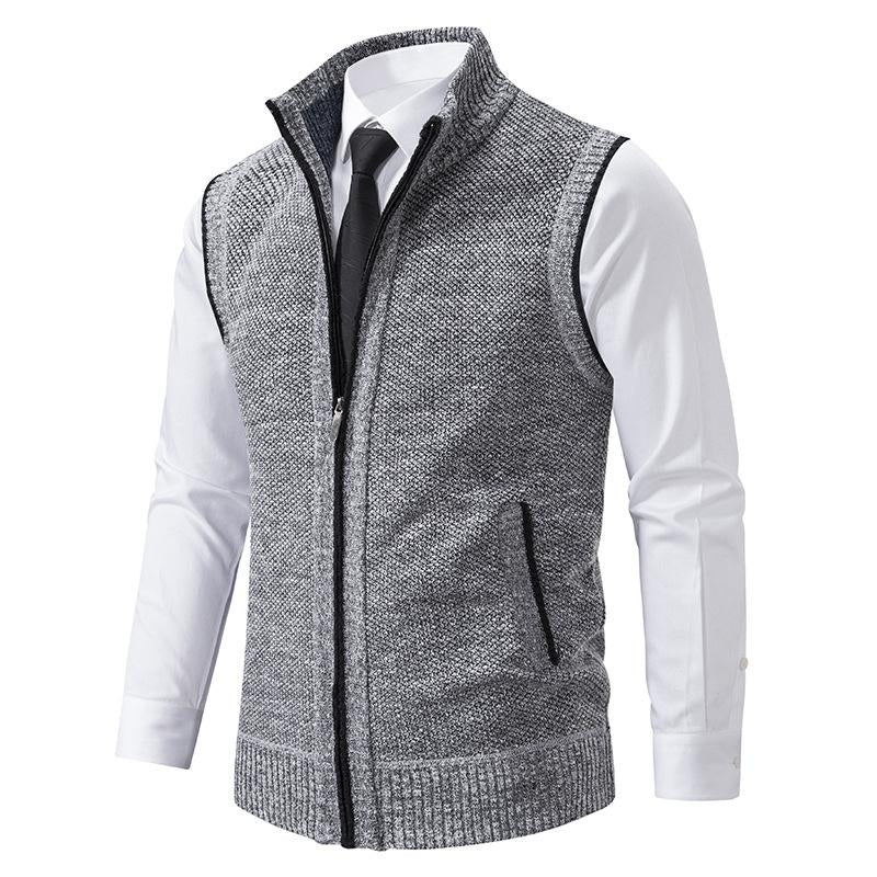 Hugo™ – Knitted Sleeveless Fleece Vest