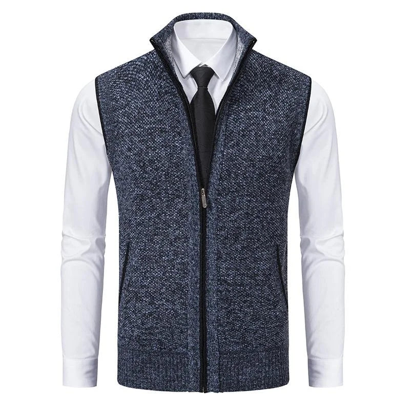 Hugo™ – Knitted Sleeveless Fleece Vest