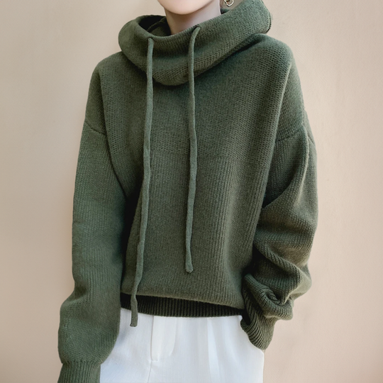 Isa™ | Cozy High-Neck Hoodie