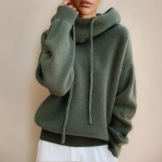 Isa™ | Cozy High-Neck Hoodie