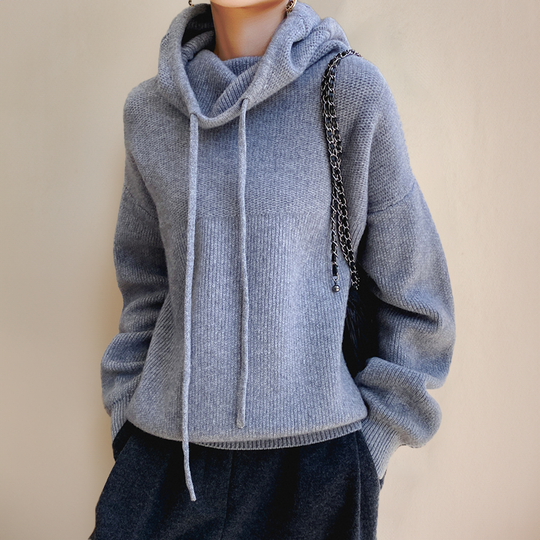 Isa™ | Cozy High-Neck Hoodie