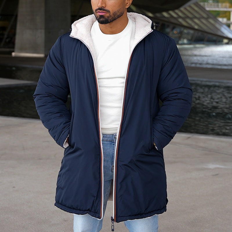 Luca™ | Warm Men's Reversible Coat