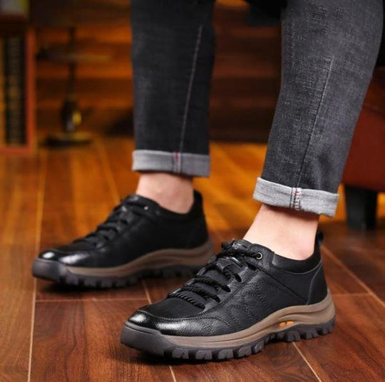 Nathan™ | Hand-Stitched Comfortable Leather Shoes
